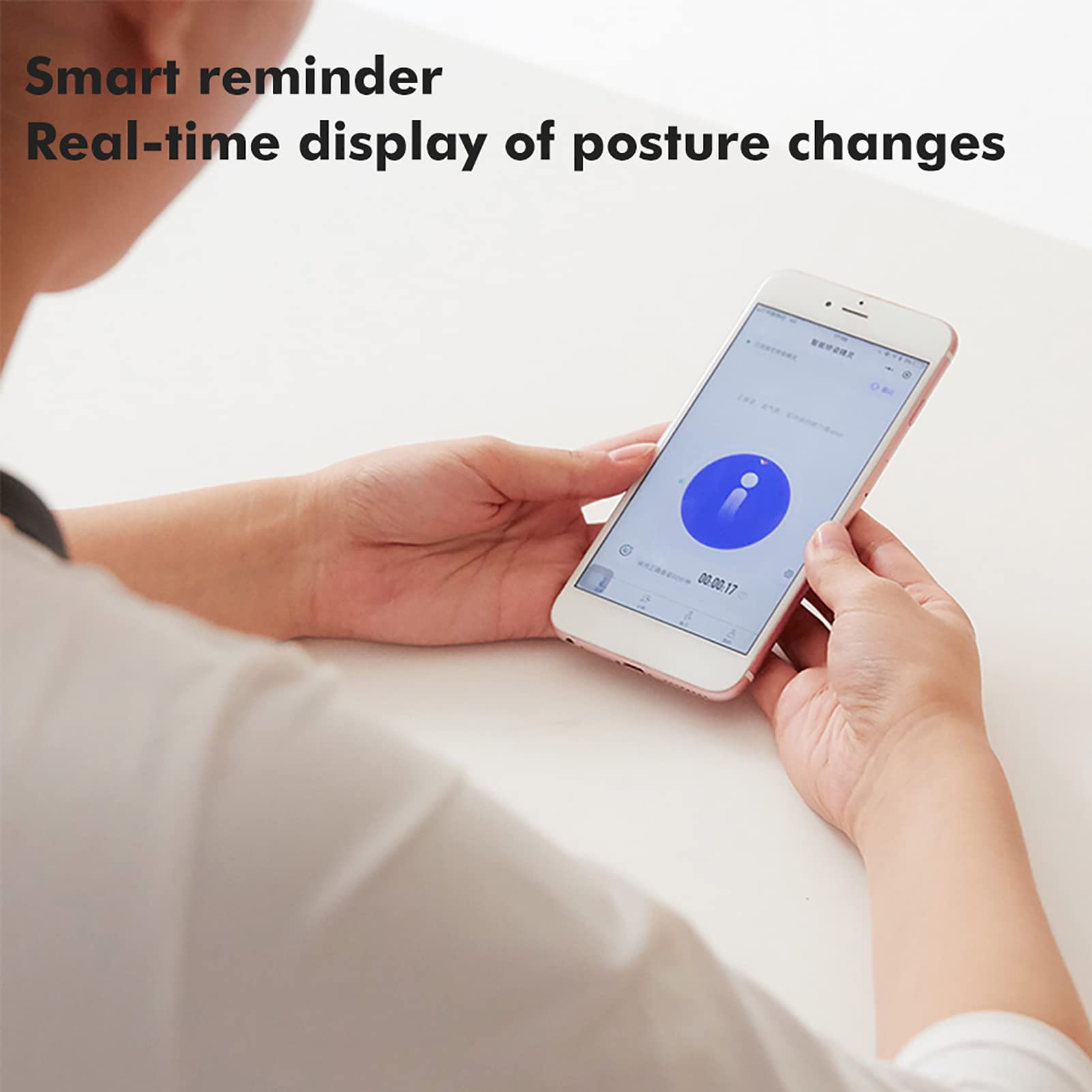 Amazon.co.jp: スマート姿勢矯正装置リアルタイム科学的背中姿勢